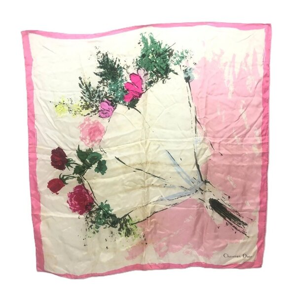 Dior Two-piece set Scarf set of two Scarf silk Multicolore - Picture 4 of 15